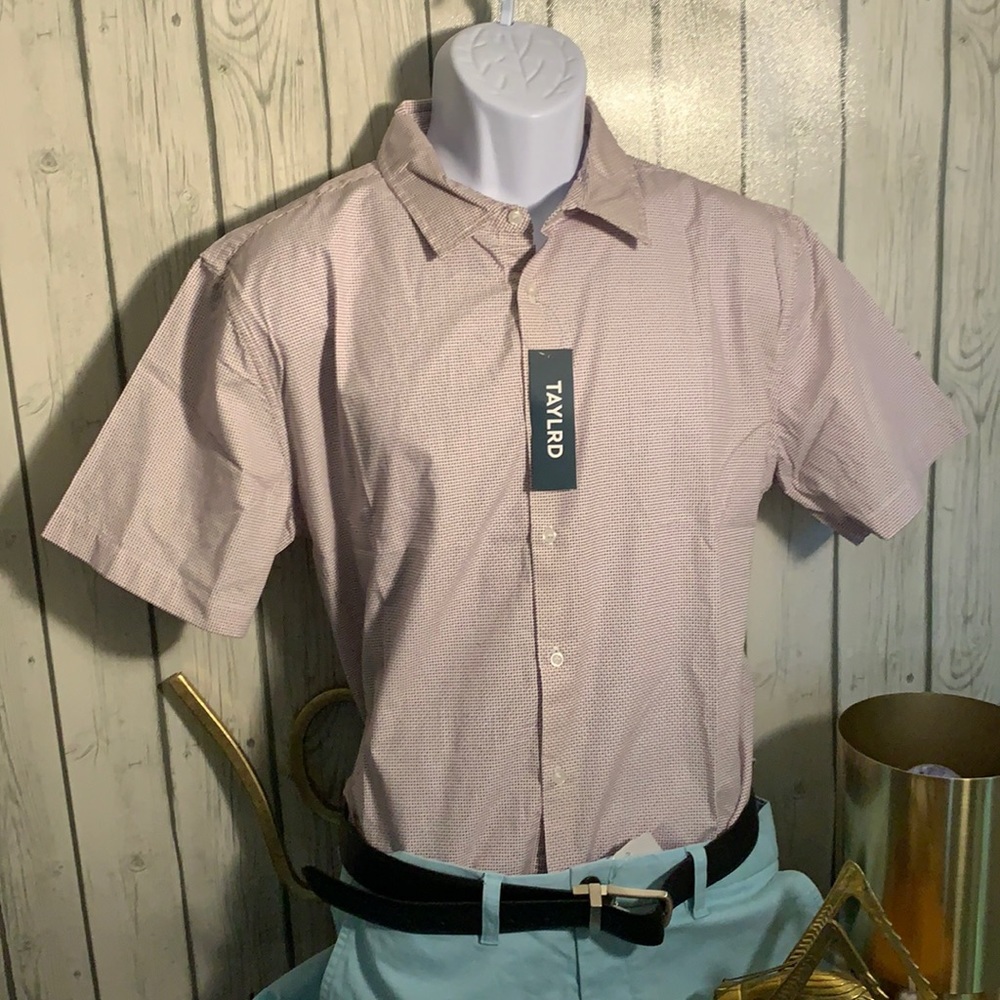 TAYLRD Men’s Button down Shirt🫒☕️